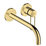 AXOR Axor Uno håndvaskarmatur med bøjlegreb til indbygning komplet sæt - 225mm - børstet nikkel