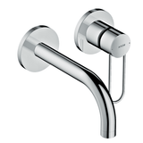 AXOR Axor Uno håndvaskarmatur til indbygning komplet sæt - 225mm - krom