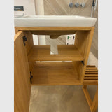 Bad&Design REFINED by KNAST mini snedkermøbel med låge inkl. vask - 50x37x50