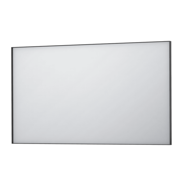 Bad&Design Spejle SP18 rektangulært spejl i ramme - 140x4x80 - mat sort