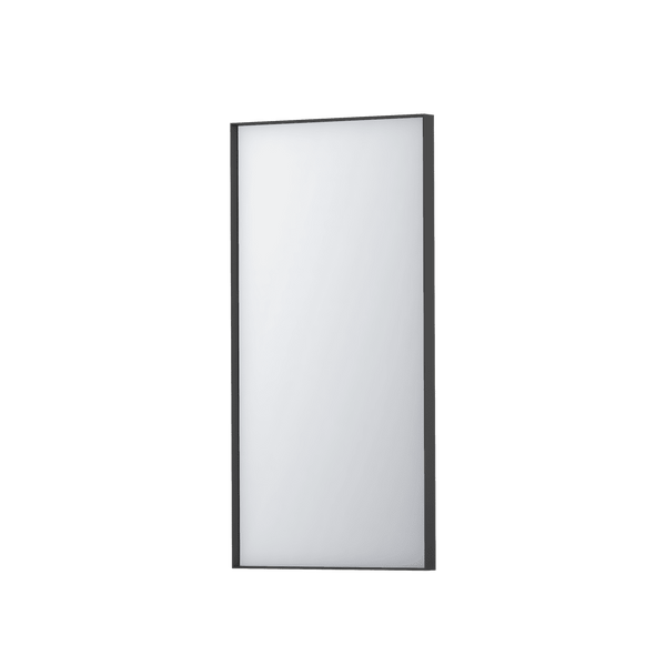 Bad&Design Spejle SP18 rektangulært spejl i ramme - 40x4x80 - mat sort