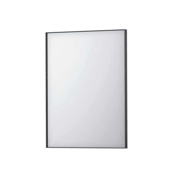 Bad&Design Spejle SP18 rektangulært spejl i ramme - 60x4x80 - mat sort