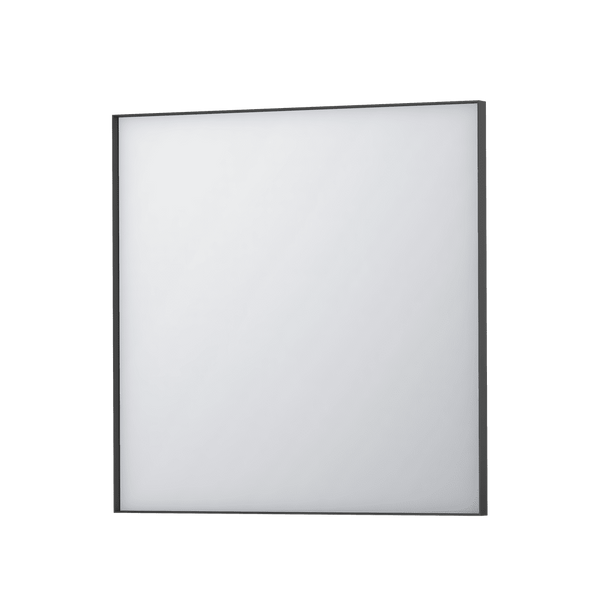 Bad&Design Spejle SP18 rektangulært spejl i ramme - 80x4x80 - mat sort