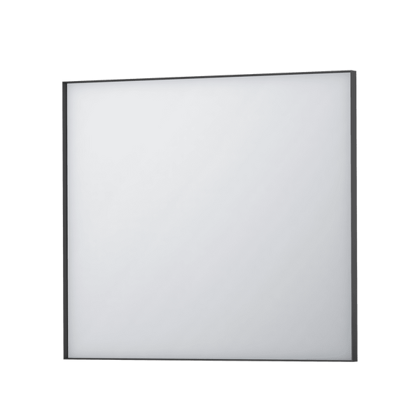 Bad&Design Spejle SP18 rektangulært spejl i ramme - 90x4x80 - mat sort
