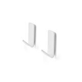 Bastant Design Tilbehør Bastant Design knager (2 stk.) - mat hvid