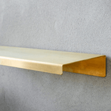 Bastant Design Tilbehør Bastant Design stor hylde - messing natur