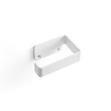 Bastant Design Tilbehør Bastant Design toiletrulleholder, venstrevendt - mat hvid