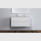 Copenhagen Bath Badeværelsesmøbler Copenhagen Bath Malmö 120 kabinet med højre Romsø vask - mat hvid