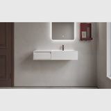 Copenhagen Bath Håndvaske Copenhagen Bath Modul 80 højre med skuffe - mat hvid