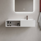 Copenhagen Bath Håndvaske Copenhagen Bath Modul 80 SH højre med hylde - mat hvid