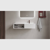 Copenhagen Bath Håndvaske Copenhagen Bath Modul 80 SH højre med hylde - mat hvid