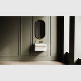 Copenhagen Bath Håndvaske Copenhagen Bath Yuno Rail 55 - håndklædeholder i børstet guld - mat hvid