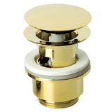 Damixa Damixa bundventil med push open - poleret messing