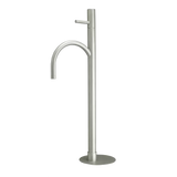 Frostline Udendørs Frostline DUO fritstående vandpost F004 - glasblæst rustfrit stål