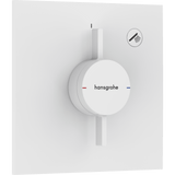 hansgrohe Bruser til indbygning Hansgrohe DuoTurn E Armatur til indbygning 1 udtag – mat hvid