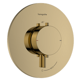 Hansgrohe Bruser til indbygning Hansgrohe Ecostat Comfort S Termostatarmatur til indbygning med afspærring til 1 udtag – poleret guld-optik PVD