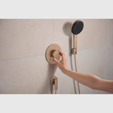 Hansgrohe Bruser til indbygning Hansgrohe Ecostat Comfort S Termostatarmatur til indbygning med afspærring til 2 udtag – børstet bronze PVD
