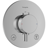 Hansgrohe Bruser til indbygning Hansgrohe Ecostat Comfort S Termostatarmatur til indbygning med afspærring til 2 udtag – krom