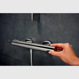 Hansgrohe Brusearmatur Hansgrohe Ecostat Element Brusetermostat uden rosetter og forskruninger – krom