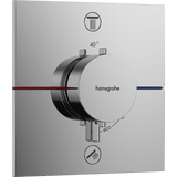hansgrohe Hansgrohe ShowerSelect Comfort E Termostatarmatur til indbygning med afspærring til 2 udtag – krom