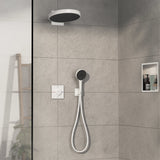 hansgrohe Hansgrohe ShowerSelect Comfort E Termostatarmatur til indbygning med afspærring til 2 udtag – mat hvid