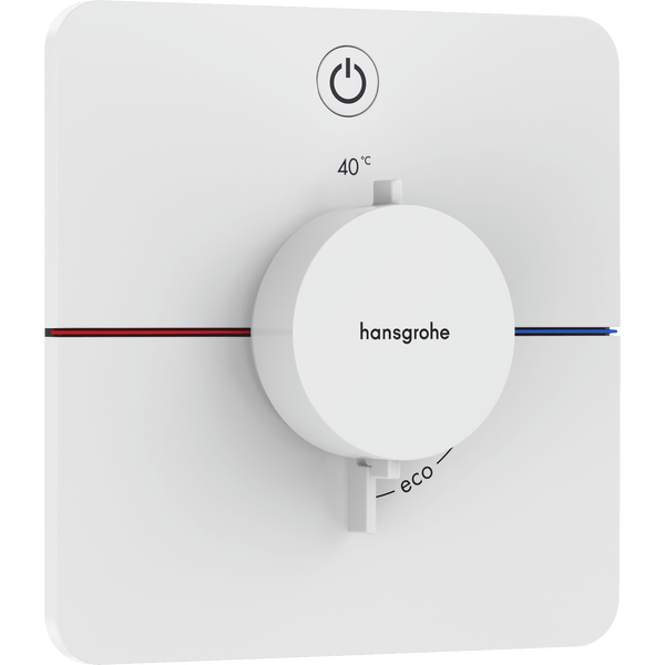 hansgrohe Hansgrohe ShowerSelect Comfort Q Termostatarmatur til indbygning med afspærring til 1 udtag – mat hvid