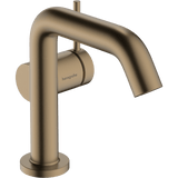 hansgrohe Håndvaskarmatur Hansgrohe Tecturis S 1-grebs håndvaskarmatur 110 Fine CoolStart med push-open bundventil – børstet bronze