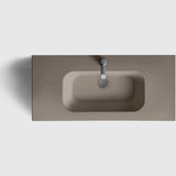 HAVEN Badeværelsesmøbler HAVEN H2/100 - Light Ash Wood med bordplade i porcelæn