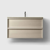 HAVEN Badeværelsesmøbler HAVEN H2/100 - Light Ash Wood med stenbordplade