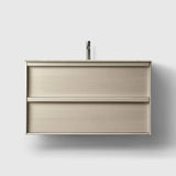 HAVEN Badeværelsesmøbler HAVEN H2/100 - Light Ash Wood med stenbordplade