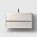 HAVEN Badeværelsesmøbler HAVEN H2/100 - White Wood med stenbordplade