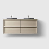 HAVEN Badeværelsesmøbler HAVEN H2/140 - Light Ash Wood med stenbordplade