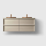 HAVEN Badeværelsesmøbler HAVEN H2/140 - Light Ash Wood med stenbordplade