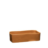 Hübsch Interiør Hübsch Amare Skrivebordsordner Large - brun/lyseblå