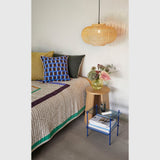 Hübsch Lamper Hübsch Chand Pendant Ellipse Natural - natur