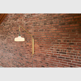 Hübsch Tekstiler Hübsch Current Wall Light væglampe - green/khaki