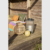 Hübsch Tilbehør Hübsch Pavilion Plaid Block - Lilla/ Flerfarvet