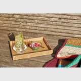 Hübsch Tilbehør Hübsch Pavilion Plaid Block - Lilla/ Flerfarvet