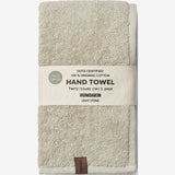 Humdakin Tekstiler Humdakin Terry Håndklæde - 55x80cm - light stone