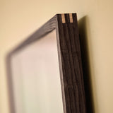 J.N. Bech Spejle J.N. Bech massiv snedkerspejl 70x80cm - røget eg