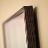 J.N. Bech Spejle J.N. Bech massiv snedkerspejl 70x80cm - røget eg