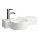 Laufen LAUFEN VAL Håndvask med hanehul til venstre, 550x315x115mm