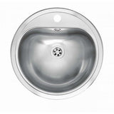 Lavabo Håndvaske Lavabo Atlantis håndvask - Ø46 - rustfri stål