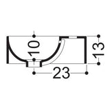 Lavabo Håndvaske Lavabo Axa rondo porcelænsvask - Ø35 - hvid