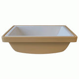 Lavabo Håndvaske Lavabo Gino 59UH porcelænshåndvask - 59,5x39,5cm - hvid