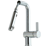 Lavabo Køkkenarmatur Lavabo Kubus 285 køkkenarmatur med udtræk - krom