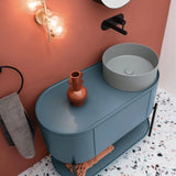 Lavabo Håndvaske Lavabo Mate slim porcelænsvask - Ø40 - mat grå