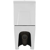 Lavabo Toiletter Lavabo Studio gulvstående toilet med slim toiletsæde - hvid