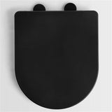 Lavabo Toiletter Lavabo Studio gulvstående toilet med slim toiletsæde - mat sort