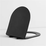 Lavabo Toiletter Lavabo Studio gulvstående toilet med slim toiletsæde - mat sort